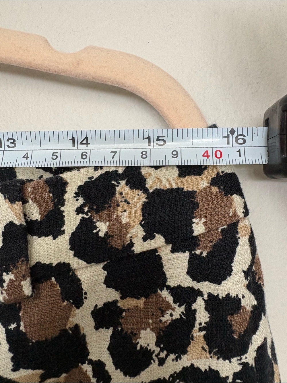 Ann Taylor Loft Animal Print Skirt - Black Brown Cream - Picture 6 of 6